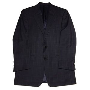 Hickey Freeman Windowpane Sport Coat Sz 39R $699